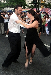 Andr Carvalho e Patricia Amaya